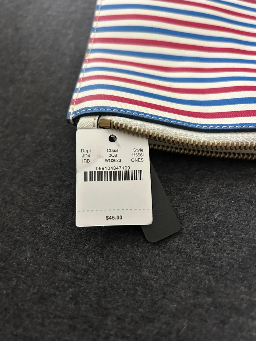 J. Crew Zipper Bag